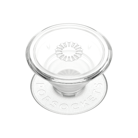 PopSockets Adhesive Phone Grip with Expandable Kickstand and swappable top - Clear