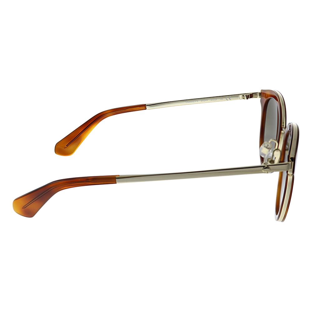 Kate Spade  Plastic Womens Oval Sunglasses Havana 50mm Adult