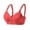 Red, variant on SRZYMJ Bra for Women Comfort Thin Support Wireless Up Bra for Everyday Wear and Effortless Lift