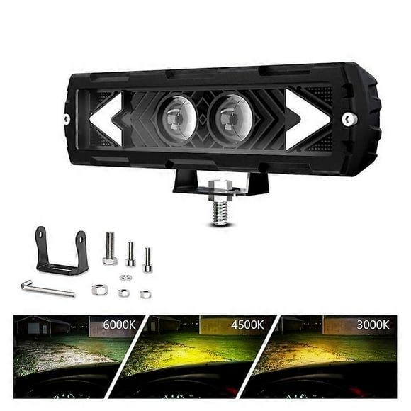 6 Inch LED Light Bar 120W LED Bar for Car Truck ATV SUV RV Motorcycle