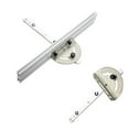 Woodworking Table Saw Adjustable Angle Ruler Miter Gauge with Track ...