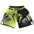 thumbnail image 3 of Alvivi Kids Boys Girls Boxing Shorts Muay Thai Shorts Kickboxing MMA Gym Training Trunks Type E 11-12, 3 of 7