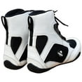 thumbnail image 6 of Professional Boxing Shoes Breathable Wrestling Shoes, Training Shoe for Adult & Youth Men Women Non Slip Rubber Sole Lightweight Boots (White & Black, 4), 6 of 6