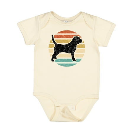 

Inktastic Beagle Dog Retro Sunset Gift Baby Boy or Baby Girl Bodysuit