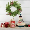thumbnail image 4 of WEGFTDUOP Artificial Door Ring Hanging Decoration With Christmas Leaves Red Berries And Wreath, 4 of 6