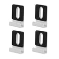 thumbnail image 1 of Mirror Mounting Clips Stainless Steel 4Set 1.5X1.0X0.4In, 1 of 8