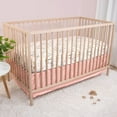 thumbnail image 6 of The Peanutshell Pink and Grey Wildest Dreams Crib Bedding Set for Baby Girls, 3 Piece Nursery Set, 6 of 7