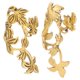 thumbnail image 3 of Ear Cuff Leaf Style Classic Non-Piercing Earrings For Girls Prom 3.2X2.5CM 1Pair, 3 of 4