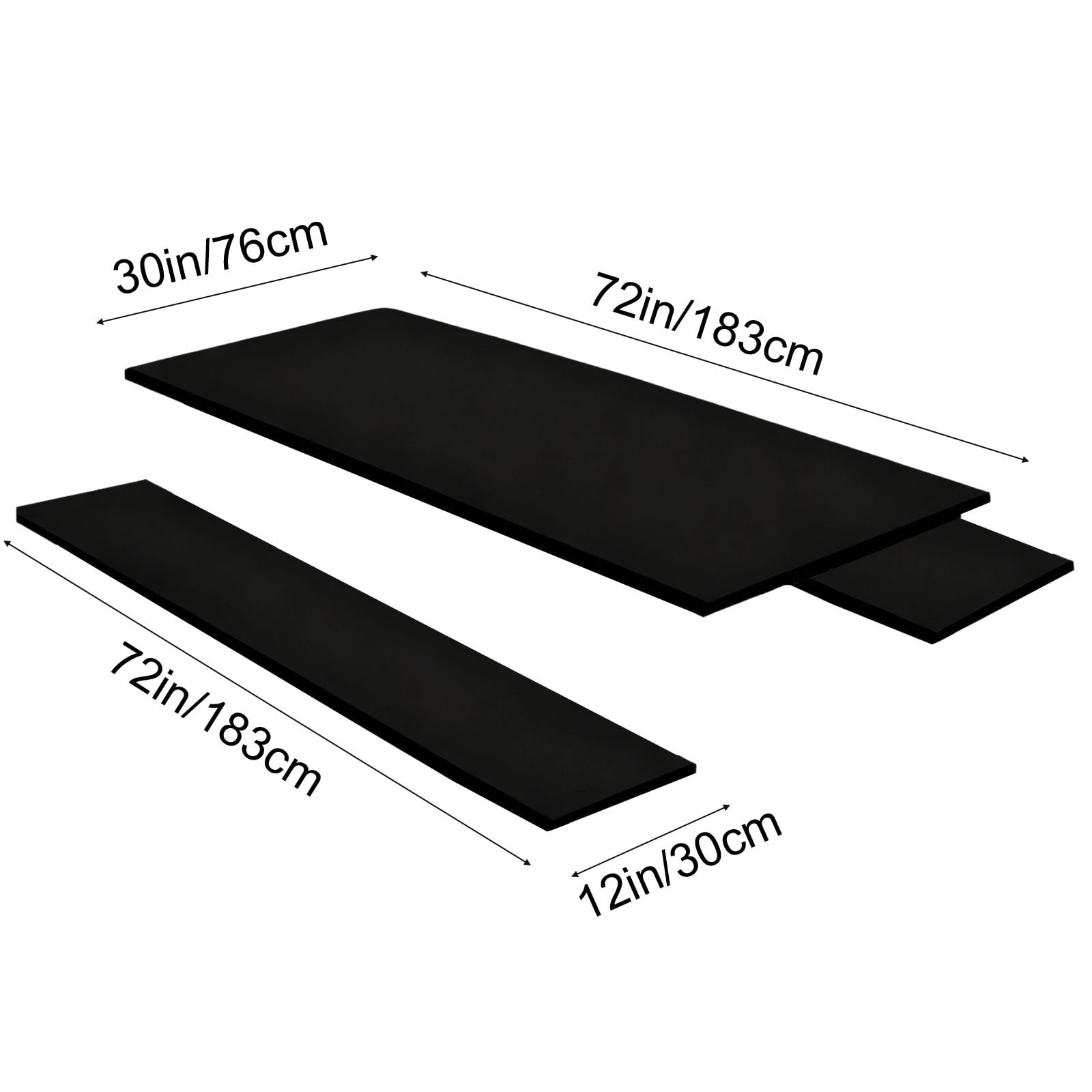 Patio Table Cover Set with Bench Covers Waterproof Outdoor Furniture Protector, UV Resistant Dustproof Windproof Picnic Table Cover, for Patio Backyard Camping Picnic