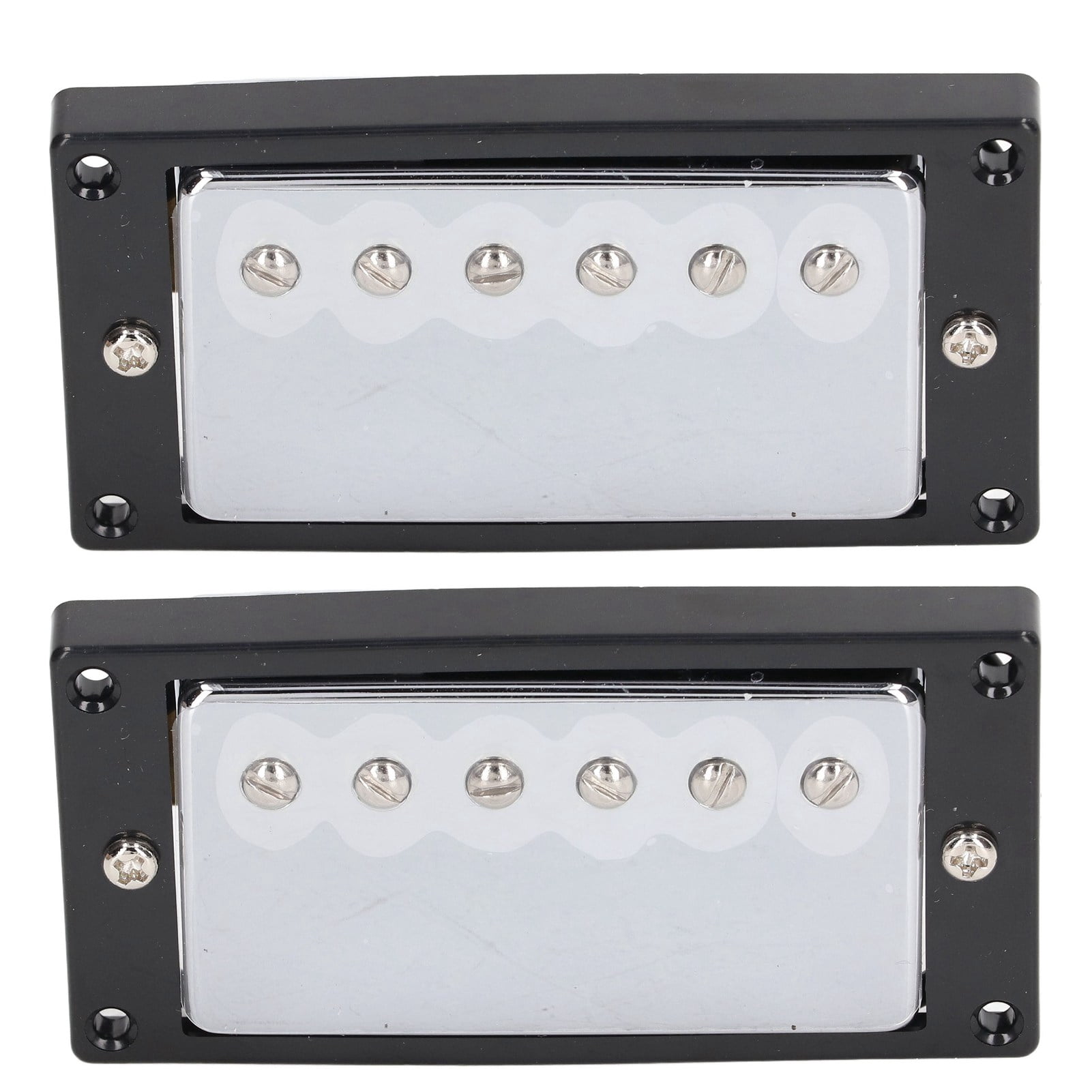 Double Coil Pickup Neck Bridge Metal for LP Style Electric Guitar Parts Replacement