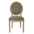 thumbnail image 5 of OSP Home Furnishings Trinity Oval Back Chair in Otter Fabric with Brushed Frame, 5 of 6