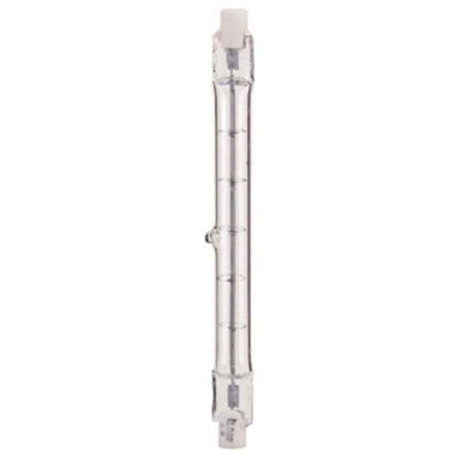 Globe Electric 70908 150 Watts Clear Double Ended Halogen Quartz Light Bulb, Pack Of 6