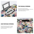 thumbnail image 3 of Hirioo Rose Flowers for Elasticity Suitcase Cover (No luggage Included) Durable Luggage Protector Fits 18-32 Inch Luggage-Large, 3 of 7