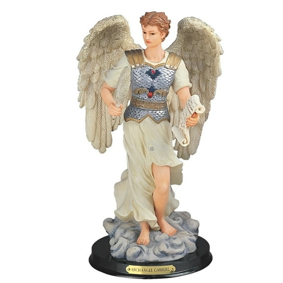 FC Design 12"H Archangel Gabriel The Messenger Angel Holy Figurine Statue Sculpture Ornament Decoration Home/Room Decor and Unique Gift Ideas for Housewarming, Holidays and Birthdays