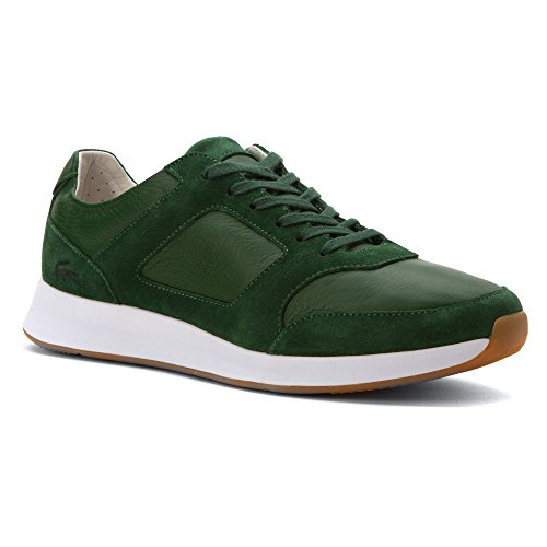 Sneaker,Dark Green Leather/Suede 