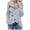 Gray, variant on Babysbule Womens Fall Plus Top Sets Outfit Women's Casual Homewear Long-Sleeve Tops Trousers Turndown Collar Night Pajamas Suits
