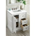thumbnail image 4 of James Martin Vanities 825-V30-3Wz De Soto 30" Free Standing Single Basin Vanity Set -, 4 of 7