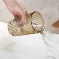 thumbnail image 4 of Reusable Unbreakable Toothbrush Cup,Bathroom Tumbler Cup,Glass Bathroom Tumbler Cup,Mouthwash Cups Plastic Easy to Clean Bathroom Cup Toothbrush Holder Adequate for Bathroom,2.76 x 4.33 in, 4 of 9