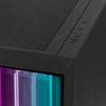 thumbnail image 2 of YEYIAN Mirage X Full Tower Gaming PC Case E-ATX Tempered Glass, Supports 420mm Radiator, Up to 9 Fans, USB-C - YCF-EPMIR-X11, 2 of 8