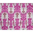 thumbnail image 4 of oneOone Tissu Polyester Lycra Imprimé Tourbillon & Paisley Ikat Largeur 56 Pouces, 4 of 4
