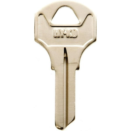UPC 029069700683 product image for Hy-Ko 11010CO26 Key Blank, 1.68 in L x 0.78 in W, Brass, Nickel Plated | upcitemdb.com
