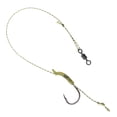 thumbnail image 3 of GLFILL European Style Fish Hook Tied With Sub Line Single Hook Finished Hook With Barbed Carp With Boilie Bait Rig Stops Fishing Tools 1pack #4, 3 of 8