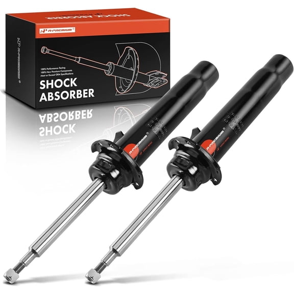 A-Premium Front Shock Absorber Compatible with BMW E84 Series X1 2013 2014 2015, AWD, Driver and Passenger Side