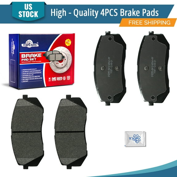 YXPCARS BD1295: 4PCS Front Ceramic Brake Pads Set for Kia Cadenza Sportage Rondo Soul EV Hyundai Sonata Tucson