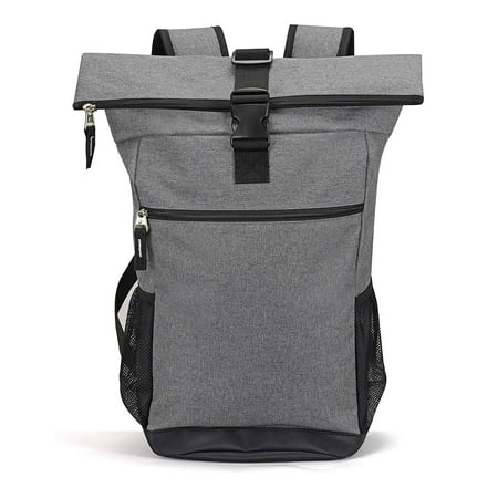 Heather backpack Casual College High School Student Bookbag zipper top Laptop Book Bag Travel Computer Tablet Daypack
