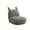 Brown(Deer), variant on Smuxee Toddler Couches and Sofas Cover Velvet Finish,Bear-Shaped Kids Sofa,Black