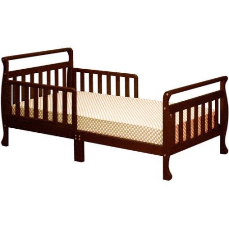 Athena Classic Sleigh Toddler Bed, Espresso - image 3 of 5