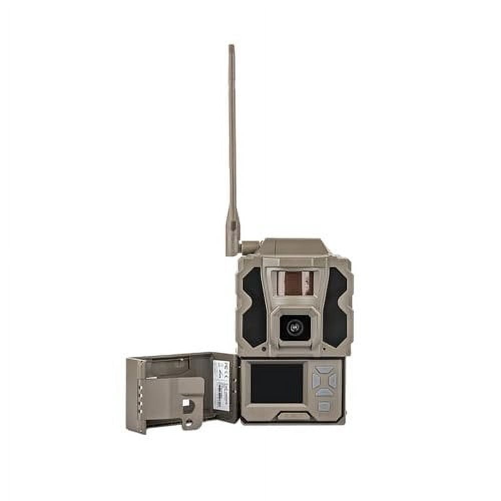 TACTACAM Reveal Pro 3.0 LTE Cellular Trail Camera AT&T & Verizon, 4K Photo Quality, No Glow, for Hunting, Surveillance Includes Solar Panel, Rechargeable Battery, 32GB SD, & Tripod Mount 2PK