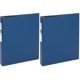 thumbnail image 1 of Carpeta de 3 anillas Avery Standard, anillos redondos de 1 pulgada, azul (paquete de 2), 1 of 8