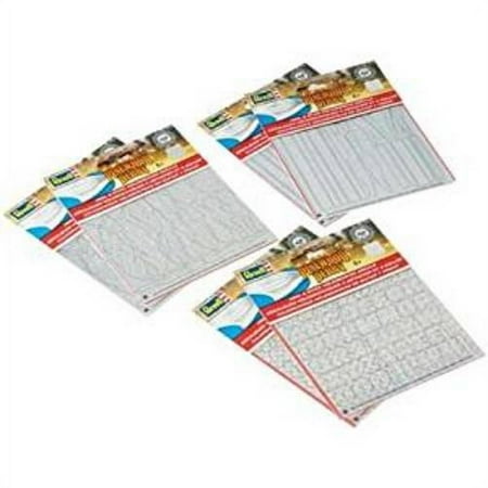UPC: 0031445094453 | Peel & Stick Holographic Decal Assortment (6)