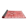 thumbnail image 2 of Ahgly Company Indoor Square Abstract Red Modern Area Rugs, 6' Square, 2 of 4