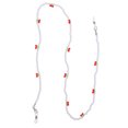 thumbnail image 2 of MasteelfCA 1pc Eyeglasses Hanging Chain Cherry Bead Glasses Chain Mask Beads Chain Decor, 2 of 8