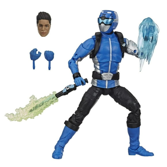 Power Rangers 6-Inch Lightning Collection Collectible Blue Ranger Action Figure