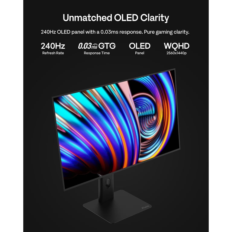 Pixio PX277 OLED Max Gen2 27 inch 240Hz Refresh Rate QHD Wide