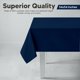 thumbnail image 2 of Mantel cuadrado Utopia Kitchen, 54 x 54 pulgadas, azul marino, paquete de 2, 2 of 9