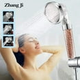 thumbnail image 2 of 3 Mode Bath Shower, Adjustable Jetting Shower Head for Men & Women, High Pressure, Water Saving, Bathroom Anion Filter, Shower SPA Nozzle, 2 of 16