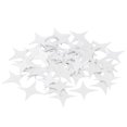 thumbnail image 3 of 50 calcomanías de pared adhesivas 3D para decoración del hogar con estrellas de espejo brillantes, 3 of 8