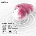 thumbnail image 4 of Satisfyer Cloud Dancer | Air Pulse Technology | 11 Pressure Wave & 12 Vibration Settings | Waterproof (IPX7) | Rechargeable Battery | Skin-Friendly Silicone (Red), 4 of 6