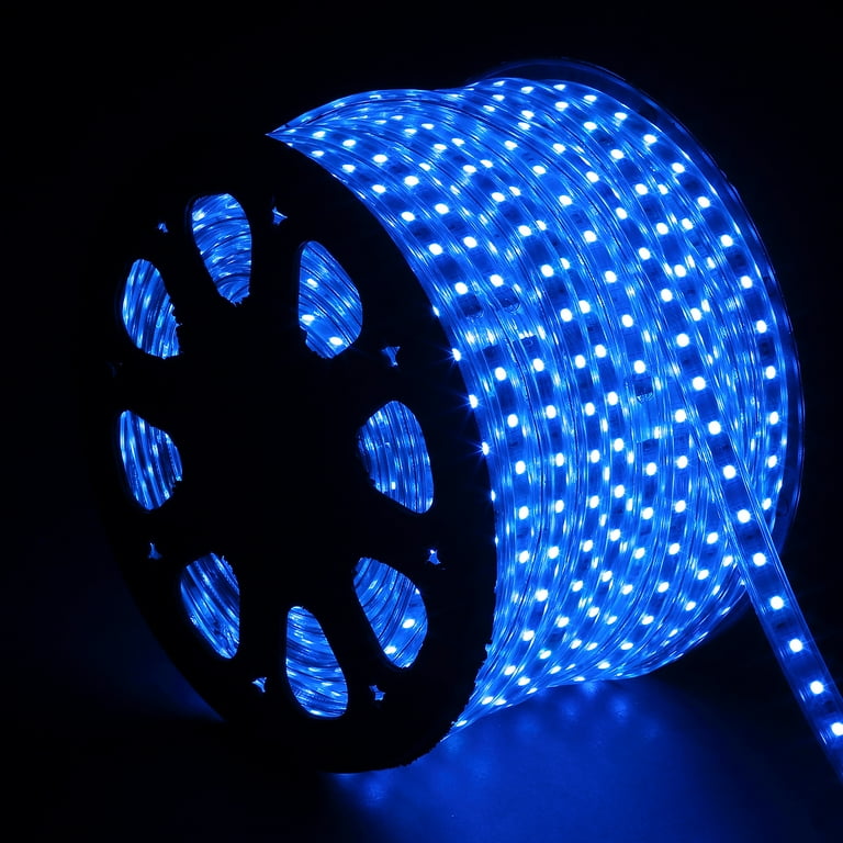 Ainfox 110V 150 Ft. 2 Wire Led Rope Lights,Christmas Lights Waterproof Indoor Outdoor Use for Backyard Party Christmas Thanksgiving Decoration(Cold White) Ainfox 110V 150 Ft. 2 Wire Led Rope Lights,Christmas Lights Waterproof Indoor Outdoor Use for Backyard Party Christmas Thanksgiving Decoration(Cold White)