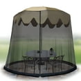 thumbnail image 4 of IdeaWorks 11' Umbrella Table Screen - Mesh Zippered Bug-Free Cover, 4 of 4