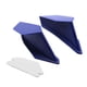 thumbnail image 2 of 2x Winglets Universales para Motocicleta, Accesorio de Modificación de ABS, Alerón Dinámico de Ala Aerodinámica, para para para Azul, 2 of 5