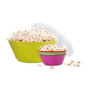 Mintra Home – (05149) Popcorn Preservation Bowl Set Yellow