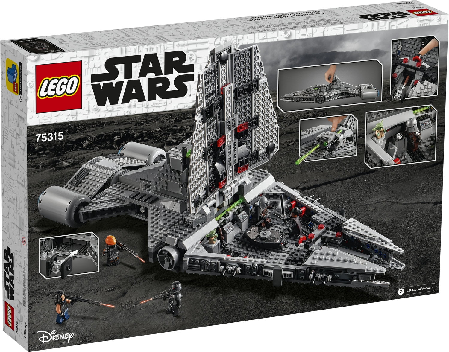 Lego Star Wars Imperial Light Cruiser with Mando and Denmark Ubuy