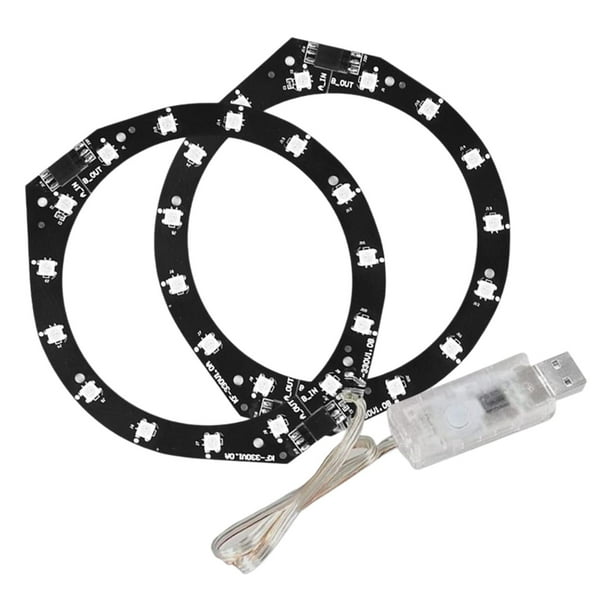 Accs Regalo decorativo Sonido con control remoto Novedad 8 colores 400 Kit de efectos Lámpara LED RGB para juego Sunnimix luz de la lámpara