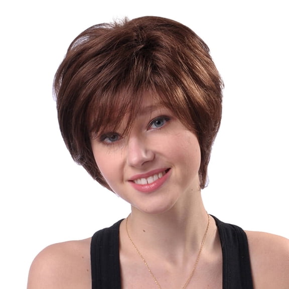 UTOURSNatural Short Wigs for Women Human Hair Wig Short Hair Wig