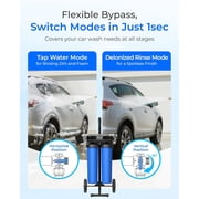 Waterdrop Spotless Car Wash System with Bypass Valve, Deionized Water System, Spot Free, Works for All Vehicles, RV, Motorcycles, Windows, Boats, Planes and More, 20 Inches